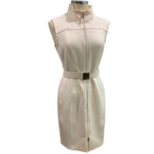 Size 10 Tommy Hilfiger Classic Scuba Dress Powder Pink TD6S1A9A